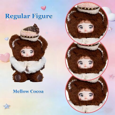Nommi A bite of Sweetheart Series Blind Plush Box, 1PC (1 of 7 Possible Styles), 6 Regular Figure and 1 Hidden Figure, for 15 Years Old and Up Collection, (Pack of 1) in Saudi Arabia