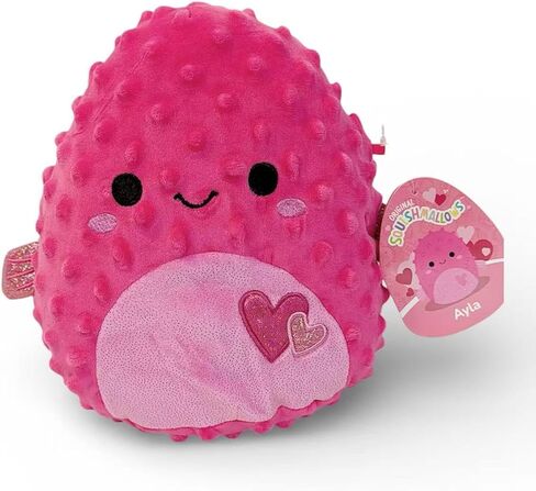 Squishmallow 2026 Original Valentine Squad Plush - لعبة حيوانات محشوة صغيرة ناعمة واسفنجية قابلة للتجميع - أضف إلى فريقك - هدية للأطفال والفتيات والفتيان (Tracie The Latte) in Saudi Arabia