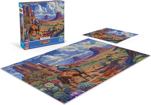 Ceaco - Chris Bigelow - Western Venue - 1000 Piece Jigsaw Puzzle - Relaxing and Fun Activity for Adults in Saudi Arabia