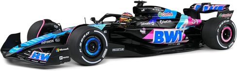 سوليدو 1:18 فريق جبال الألب F1 A523#10 in Saudi Arabia
