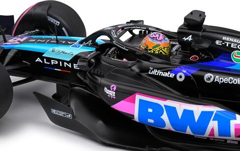 سوليدو 1:18 فريق جبال الألب F1 A523#10 in Saudi Arabia