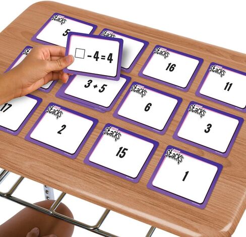 EAI Education Math Stacks Addition & Subtraction Game: Grades 1-2 in Saudi Arabia