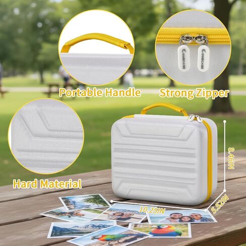 Case Compatible with Liene/Kodak Dock Plus 4x6"Portable Instant Photo Printer, Wi-Fi Picture Printer Hard Carrying Storage Holder Bag for iPhone, Android, Smartphone (Box Only) in Saudi Arabia