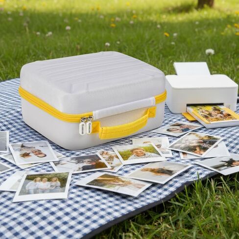 Case Compatible with Liene/Kodak Dock Plus 4x6"Portable Instant Photo Printer, Wi-Fi Picture Printer Hard Carrying Storage Holder Bag for iPhone, Android, Smartphone (Box Only) in Saudi Arabia