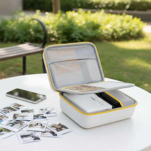 Case Compatible with Liene/Kodak Dock Plus 4x6"Portable Instant Photo Printer, Wi-Fi Picture Printer Hard Carrying Storage Holder Bag for iPhone, Android, Smartphone (Box Only) in Saudi Arabia