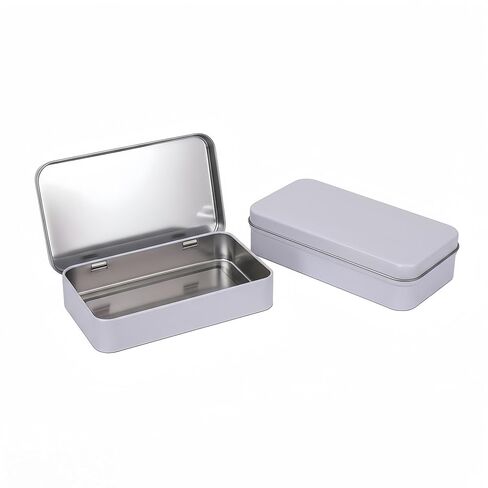 12 قطعة من علب القصدير المعدنية الفارغة على شكل قلب مع أغطية نوافذ شفافة لصنع الشموع، والحلويات، والهدايا والكنوز والأحجام المختلطة in Kuwait