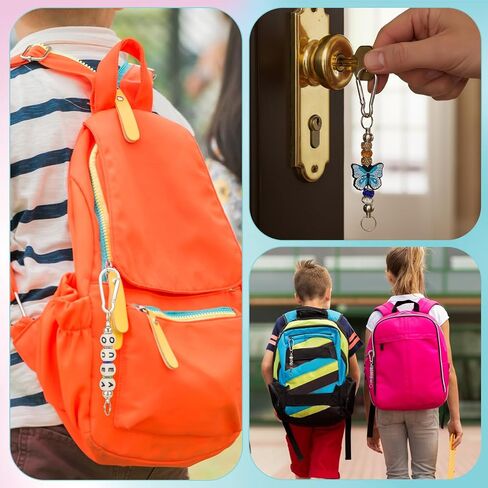 50 Pcs Beadable Keychain Bars Bulk DIY Blank Beadable Keychains Creative Customized Keychains Bar Keychain Making Kit for Women Man Jewelry Making Gift in Saudi Arabia