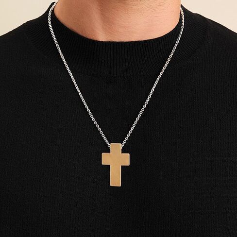 100 Pcs Small Wooden Cross 3 Colors, Mini Natural Pocket Prayer Crosses Pendants, Christian Gift Bulk, DIY Handmade Decorative Crosses Charms for Crafts, Easter Eggs Fillers in Kuwait