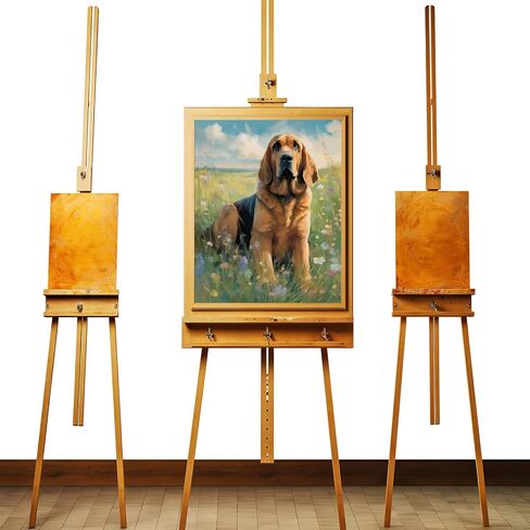 ZUVRDIAI Paint by Numbers Kits for Adults Bloodhound Dog Animal DIY Oil Painting Art Home Wall Decoration Gift 16x20 Inch in Saudi Arabia