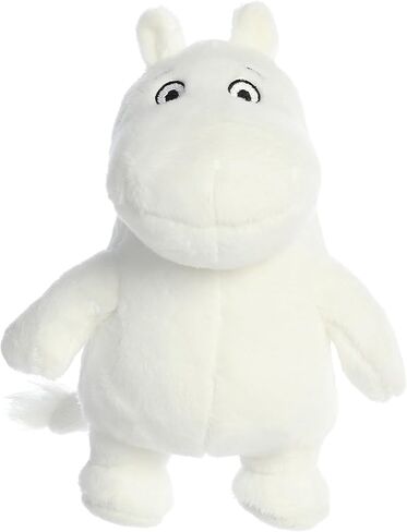 Aurora® Adorable Moomin® Moomin Stuffed Animal - Irresistible Companion - Endless Play - White 6 Inches in Saudi Arabia