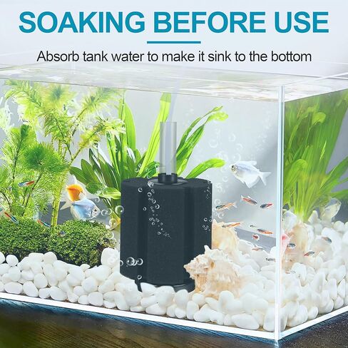 Aquarium Sponge Filter Fish Tank Filters for Fish Tank up to 60 Gallon 3-Pack in Kuwait
