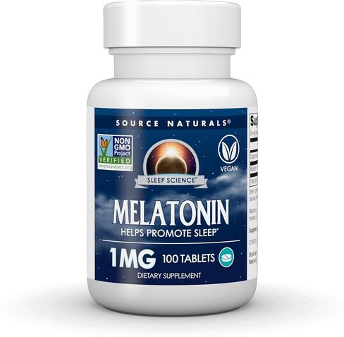 Source Naturals Melatonin 1 mg - 200 Tablets in Kuwait