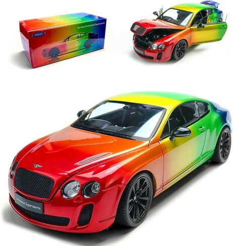 1/18 Alloy Car Model Diecasts Metal Racing Sport Car for Bentley Continental Supersports Limited Edition Model Collectible Gift in Saudi Arabia