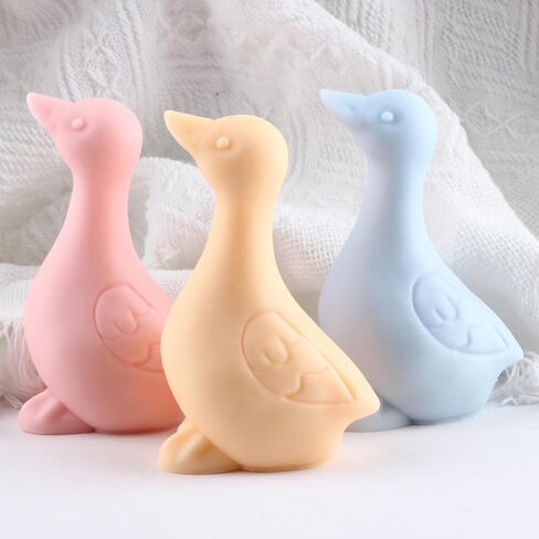 XIAOSHUI Goose Candle Molds Duck Candle Silicone Mold for Candles Making Resin Casting Aromatherapy Candles Gypsum Craft Home Decorate in Saudi Arabia