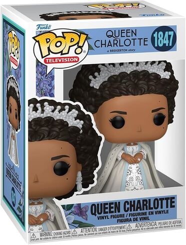 Funko Pop! Television: Queen Charlotte - Collectable Vinyl Figure - Gift Idea - Official Merchandise - Toys for Kids & Adults - Disney Fans - Model Figure for Collectors and Display in Saudi Arabia