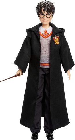 Mattel Harry Potter Toys, Harry Potter Fashion Doll in Removable Signature Hogwarts Uniform with Wand Accessory, Inspired by The Movie in Saudi Arabia