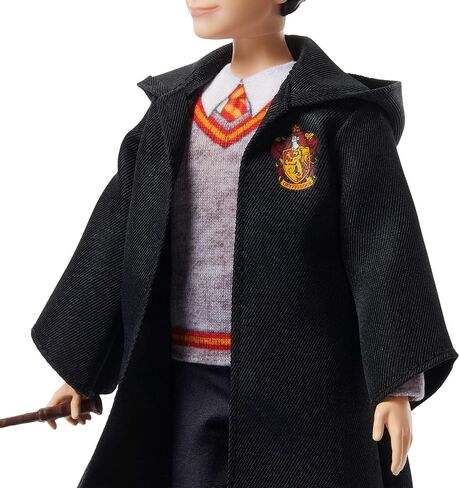 Mattel Harry Potter Toys, Harry Potter Fashion Doll in Removable Signature Hogwarts Uniform with Wand Accessory, Inspired by The Movie in Saudi Arabia