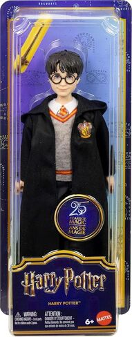 Mattel Harry Potter Toys, Harry Potter Fashion Doll in Removable Signature Hogwarts Uniform with Wand Accessory, Inspired by The Movie in Saudi Arabia