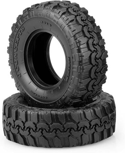 J Concepts Inc. Hunk Scale Country 1.9"/3.93" OD Tires Green Compound 2 JCO301402 in Saudi Arabia