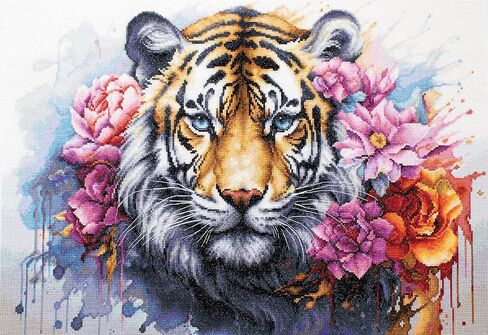 مجموعة الغرز المتقاطعة Luca-S Wild Life of Predator، BU5033، مجموعة الغرز المتقاطعة للبالغين، مجموعة التطريز والتطريز in Saudi Arabia