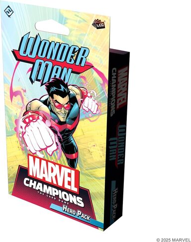 Asmodee Marvel Champions The Card Game Wonder Man Hero Pack - Cooperative Strategy Game for Kids & Adults, Ages 14+, 1-4 Players, 45-90 Min Playtime in Saudi Arabia