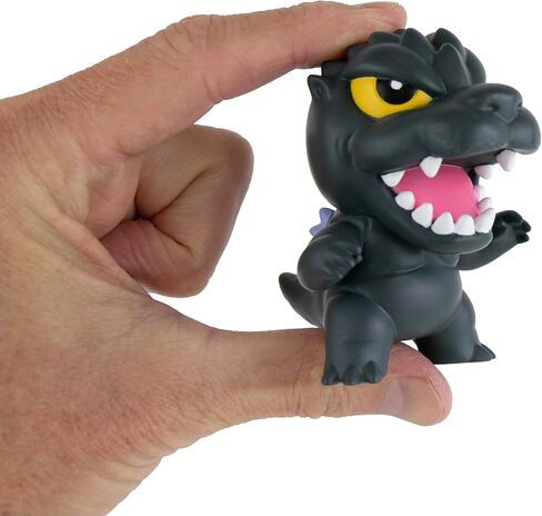 World's Smallest Godzilla Stretchies, 3.5in Godzilla Action Figure, Squishy and Stretchy Toy, Miniature Toy, King of The Monsters, Collectible Toy in Kuwait