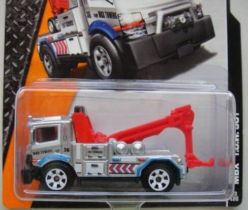 MATCHBOX MBX ADVENTURE CITY SILVER/RED MBX T.O.W. 50T 13/120 in Saudi Arabia
