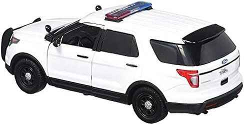 Motormax Motor Max DIECAST 1:24 W/B - 2015 Ford Police Interceptor Utility with Light BAR (White) 76959 in Saudi Arabia