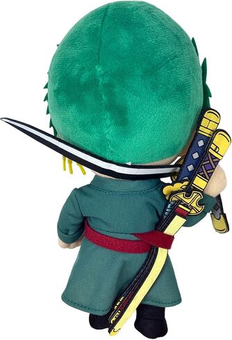 Great Eastern Animation GE-52803 One Piece 9" Roronoa Zoro Stuffed Plush, 8" in Saudi Arabia