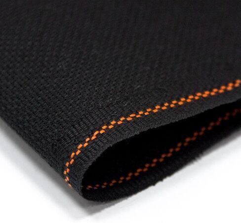 AIDA 14 CT. Zweigart Cross Stitch & Embroidery Aida Cloth ، Feedlework Fabric للصياغة ، اللون الأبيض ، الحجم: 19.68 × 29 in Kuwait