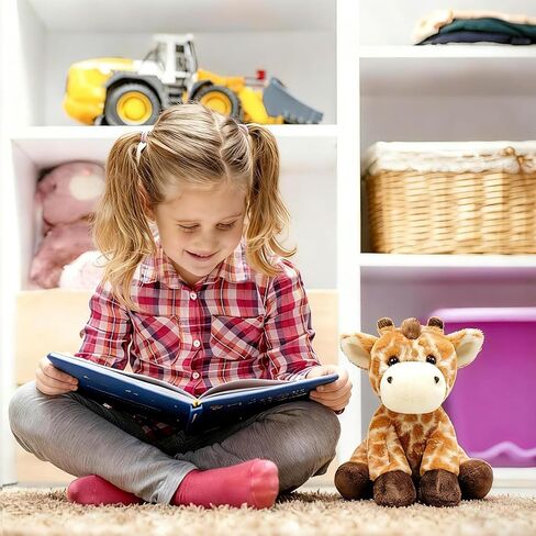 Ditucu Giraffe Stuffed Animal 8 inch Cute Realistic Plush Toys Ultra Soft Plushies Gifts for Kids in Saudi Arabia