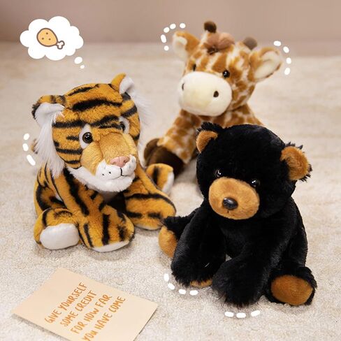 Ditucu Giraffe Stuffed Animal 8 inch Cute Realistic Plush Toys Ultra Soft Plushies Gifts for Kids in Saudi Arabia