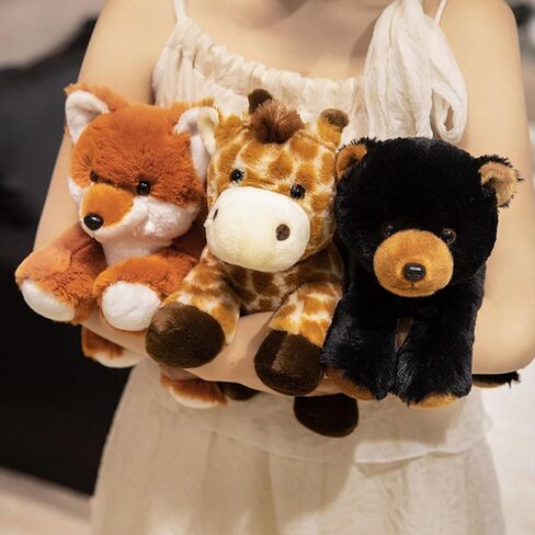 Ditucu Giraffe Stuffed Animal 8 inch Cute Realistic Plush Toys Ultra Soft Plushies Gifts for Kids in Saudi Arabia