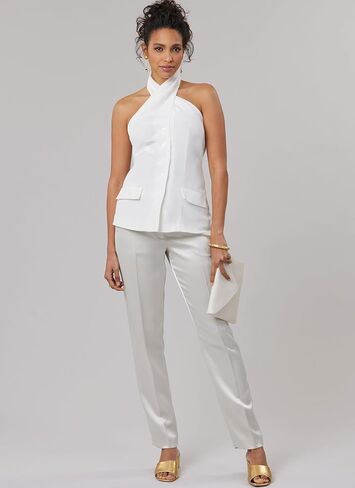 McCall's M8579K5 Misses' Vest Style Halter Top Sewing Pattern Packet, Design Code M8579, Sizes 8-10-12-14-16 in Saudi Arabia