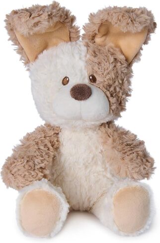 GUND Baby Peek-a-Boo Peeki Puppy Plush، حيوانات محشوة للكلاب، لعبة أطفال للأعمار من 0 فما فوق، بني/كريمي، 7 بوصات in Saudi Arabia