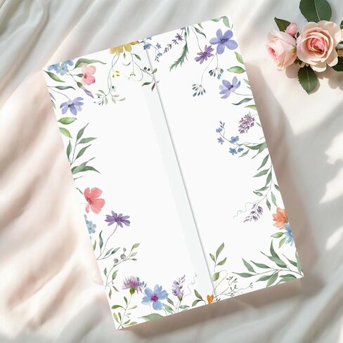 50 Pack Pre-Folded Vellum for 5x7 Invitations, Pre-Folded Invitation Sleeves 115GSM Vellum Paper 5x7 Translucent Paper Jackets for Wedding Wraps, Envelope Liners (Gold Foil No.1) in Saudi Arabia
