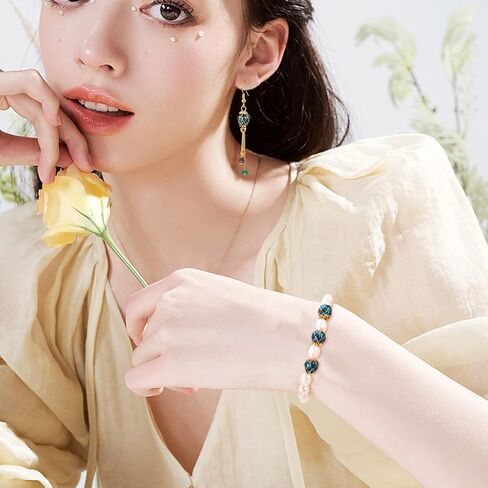 10pcs Alloy Flower Enamel Charms Flower Caps Golden 5-Petal Charms Vintage Colorful Tassel End Pendants for Jewelry Making Earrings Necklace Keychain Accessory in Saudi Arabia