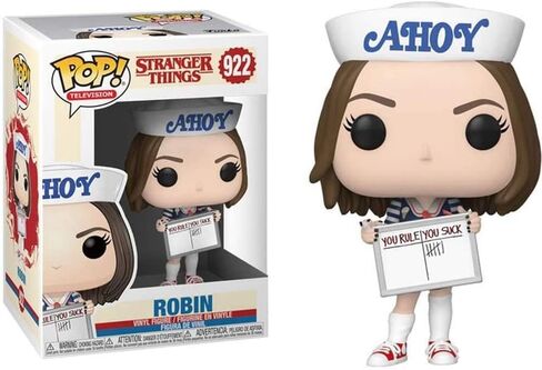 POP [Stranger Things - Robin Buckley Scoops Ahoy Outfit Funko Vinyl Figure (Bundled with Compatible Box Protector Case) in Saudi Arabia