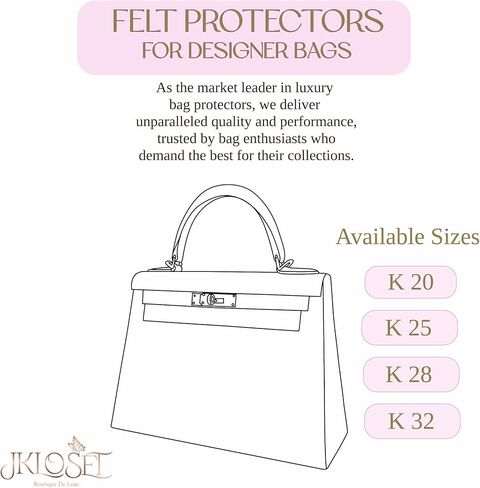 Premium Felt Protectors for Designer Bags - Soft, Light Weight, and Precision Fit Felt Protectors in Saudi Arabia
