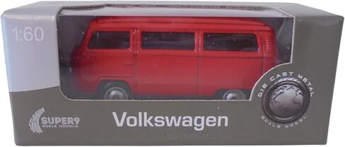 OPO 10 - Miniature car Compatible with Volkswagen Bus T2 Combi 1972, 1:64 Scale, 3 inches (7.5cm), Welly SUP13 in Saudi Arabia