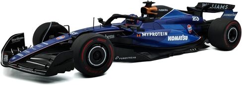 OPO 10 - Miniature car Compatible with Williams F1 Team FW46 Saudi Arabia GP 2024 Alexander Albon - 1:18 Solido - 1814401 in Saudi Arabia