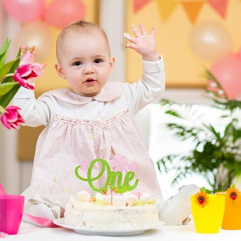 عيد القديس باتريك يوم واحد كعكة توبر، بريق أخضر لاكي واحد كعكة توبر، لاكي شامروك 1 عيد ميلاد كعكة ديكور، لاكي البرسيم كعكة الديكور للفتيات، عيد القديس باتريك الطفل دش الطرف الديكور in Saudi Arabia