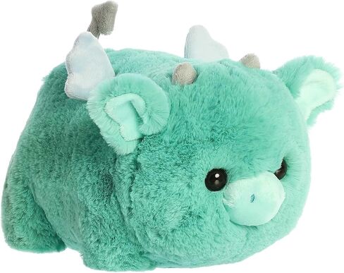 Aurora® Adorable Spudsters™ Della Dragon™ Stuffed Animal - Comforting Cuddles - Playful Companions - Green 10 Inches in Saudi Arabia
