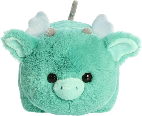Aurora® Adorable Spudsters™ Della Dragon™ Stuffed Animal - Comforting Cuddles - Playful Companions - Green 10 Inches in Saudi Arabia