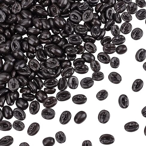 OLYCRAFT 1000g Artificial Coffee Beans 2856Pcs Fake Coffee Beans Decorations Bulk Simulation Fake Coffees Bean Mini PVC Artificial Coffees Bean for Home Kitchen Shop Cabinet Display Decor in Saudi Arabia