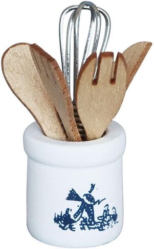 1Set 1/12 Miniature Kitchen Utensils Dollhouse Decoration Accessories, DIY Micro Landscaping Decor in Saudi Arabia