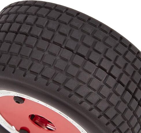 قطع غيار السيارات طراز R/C، مقياس 1/16 1/18، مجموعة عجلات الإطارات لسباق Losi Racing Losi Mini 8ight F1، قطعتان من العجلات الحمراء in Saudi Arabia
