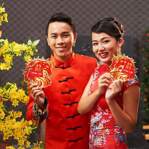 Geyee 504 Pcs Chinese New Year Scratch Off Card 2026 Year of The Horse Scratch Off Fortune Cards 2026 Chinese Party Gifts for Lunar New Years Supplies in Saudi Arabia
