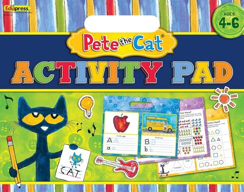 Edupress Pete The Cat Activity Pad (EP62018) Medium in Saudi Arabia