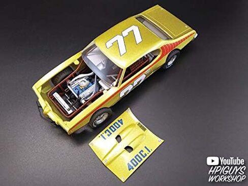Round 2 MPC Pontiac GTO Super Stocker 1:25 Plastic Model Kit, Chrome (MPC939M) in Saudi Arabia